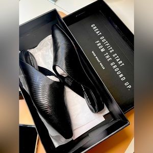 Who What Wear mules Black in excellent condition